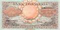 Indonesia 50 Rupiah,  1. 1.1959