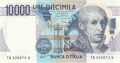 Italy 10,000 Lire,  3. 9.1984