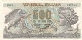 Italy 500 Lire, 23. 2.1970