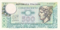 Italy 500 Lire,  2. 4. 1979