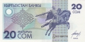 Kyrgyzstan 20 Som, (1993)