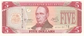 Liberia 5 Dollars, 1999