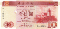 Macau 10 Patacas,  8. 1.2001