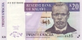 Malawi 20 Kwacha,  1. 6.2004