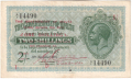 Malta 1 Shilling o/p on 2 Shillings, (1940)