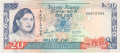 Mauritius 20 Rupees, (1992)