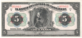 Mexico 5 Pesos, (1913)