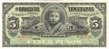 Mexico 5 Pesos, (1914)