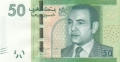Morocco 50 Dirhams, 2012