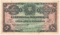 Mozambique 5 Libras Esterlinas, 15. 1.1934