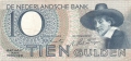 Netherlands 10 Gulden, 23. 2.1944