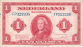 Netherlands 1 Gulden,  4. 2.1943