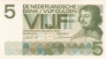 Netherlands 5 Gulden, 26. 4.1964