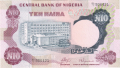 Nigeria 10 Naira, (1973-78)