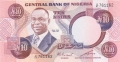 Nigeria 10 Naira, (1979-84)