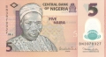Nigeria 5 Naira, 2009 - 2021