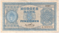 Norway 5 Kroner, 1951