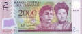 Paraguay 2000 Guaranies, 2008