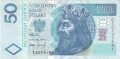 Poland 50 Zlotych, 25. 3.1994