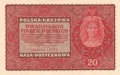 Poland 20 Marek, 1919