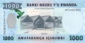 Rwanda 1000 Francs,  1. 5.2015