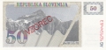 Slovenia 50 Tolarjev, (1990)