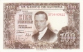 Spain 100 Pesetas,  7. 4.1953