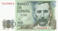 Spain 1000 Pesetas, 23.10.1979