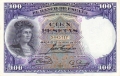 Spain 100 Pesetas, 25. 4.1931
