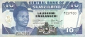 Swaziland 10 Emalangeni, (1990)