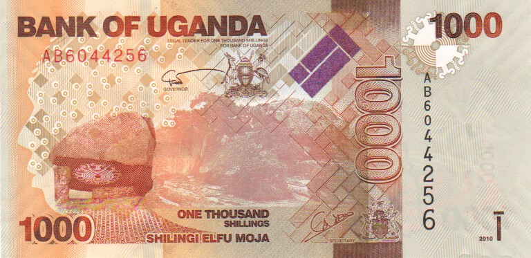 UGANDA 5000 5,000 SHILLINGS 2010 P 51 UNC 