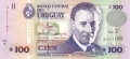 Uruguay 100 Pesos Uruguayos, 2000