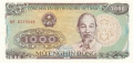 Vietnam 1000 Dong, 1988