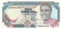 Zambia 10 Kwacha, (1989)