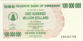 Zimbabwe 100 Million Dollars,  2. 5.2008