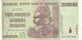 Zimbabwe 200 Million Dollars, 2008